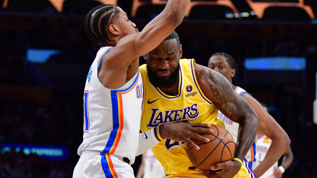 LeBron James, Aaron Wiggins, Los Angeles Lakers